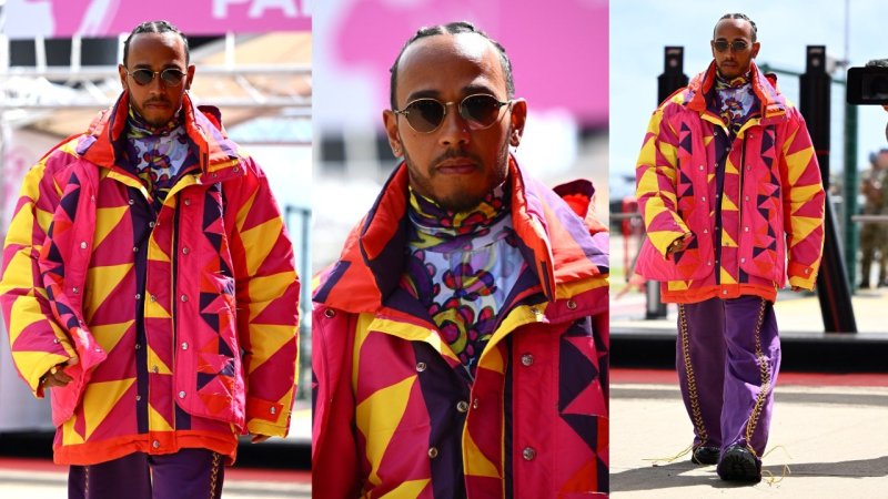 Best of: Die ausgefallensten Outfits von Lewis Hamilton