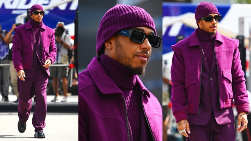 Best of: Die ausgefallensten Outfits von Lewis Hamilton