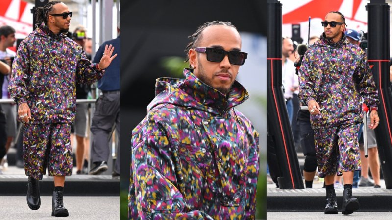 Best of: Die ausgefallensten Outfits von Lewis Hamilton