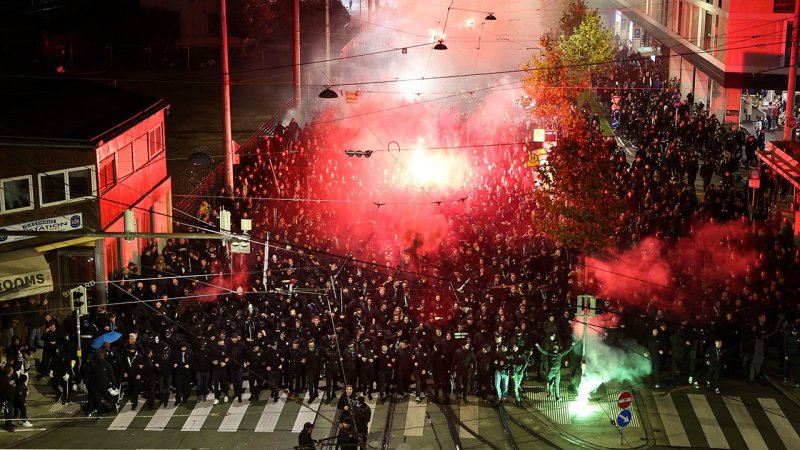 Brisantes Derby! Die besten Bilder von GAK gegen Sturm