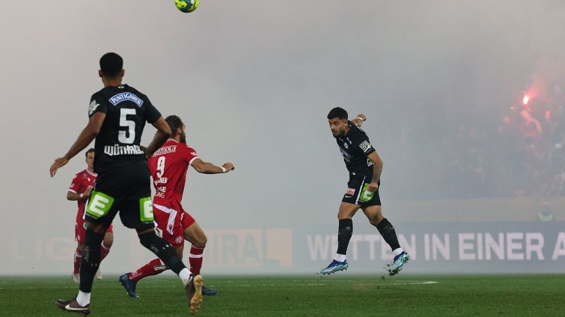 Brisantes Derby! Die besten Bilder von GAK gegen Sturm