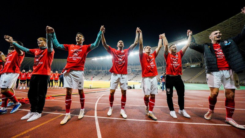 So schön jubelt das ÖFB-Team über die geschaffte EM-Quali