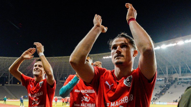 So schön jubelt das ÖFB-Team über die geschaffte EM-Quali