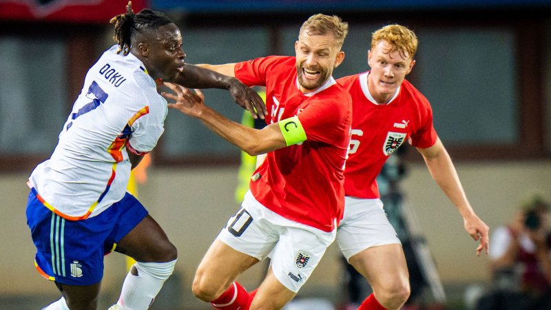 DIASHOW: Österreich - Belgien