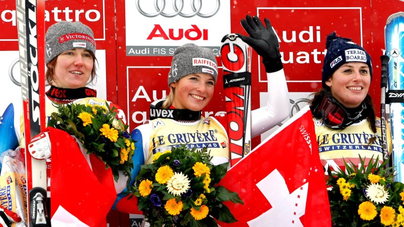 Lara ist weiter Gut für Siege! Schweizer Ski-Queen in Action