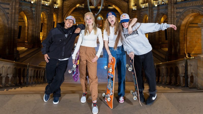 Naturgeschichte meets Trendsport - Skate-Bilder im Museum