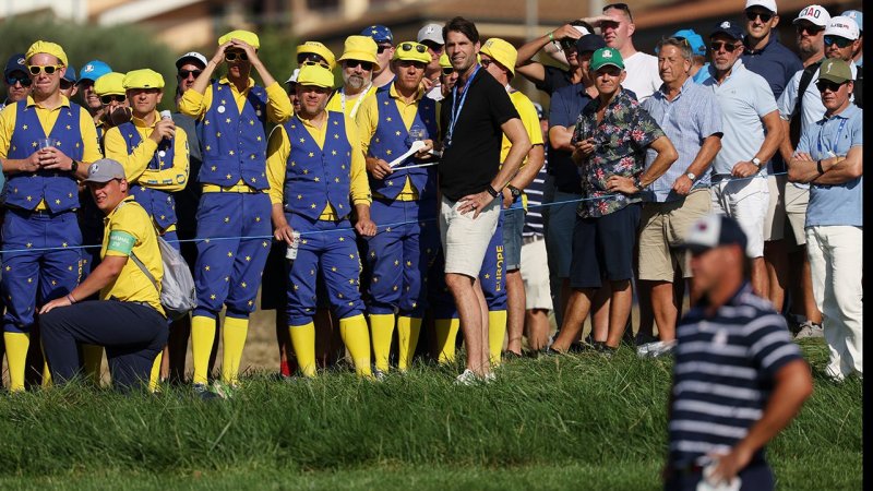 So bunt ist der Ryder Cup in Rom - die besten Fan-Pics