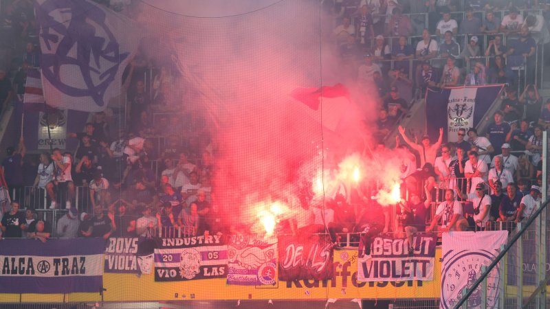 Tolle Pyro-Szenen aus Österreich