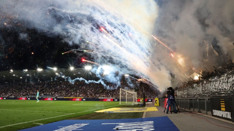 Tolle Pyro-Szenen aus Österreich