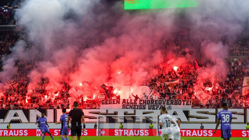 Tolle Pyro-Szenen aus Österreich