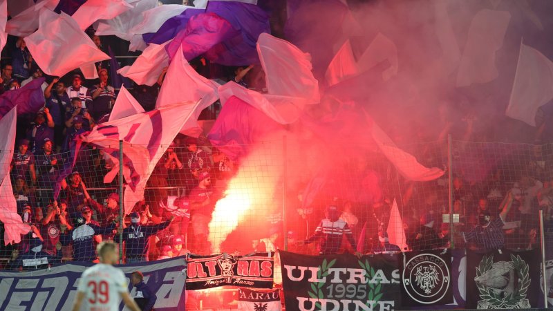 Tolle Pyro-Szenen aus Österreich