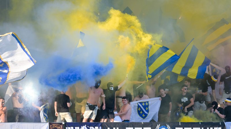 Tolle Pyro-Szenen aus Österreich