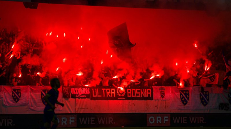 Tolle Pyro-Szenen aus Österreich