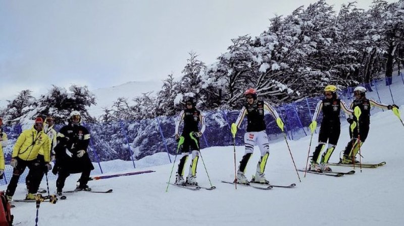 Zurück auf Schnee! Pics vom Ski-Training der Weltcup-Asse