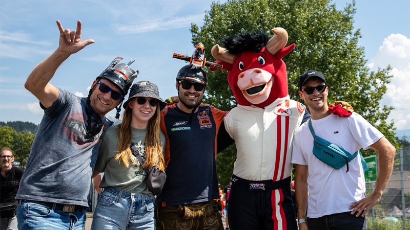 MotoGP-Party! Fans verwandeln Spielberg in ein Tollhaus