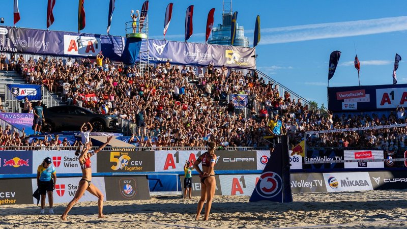 Beachvolleyball-EM 2023: Die besten Bilder vom Mittwoch