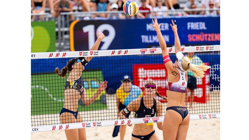 Beachvolleyball-EM 2023: Die besten Bilder vom Mittwoch