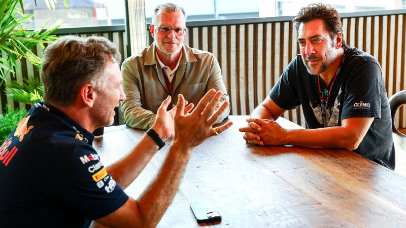 Brad Pitt & Co. - die Promis beim Silverstone-GP 2023