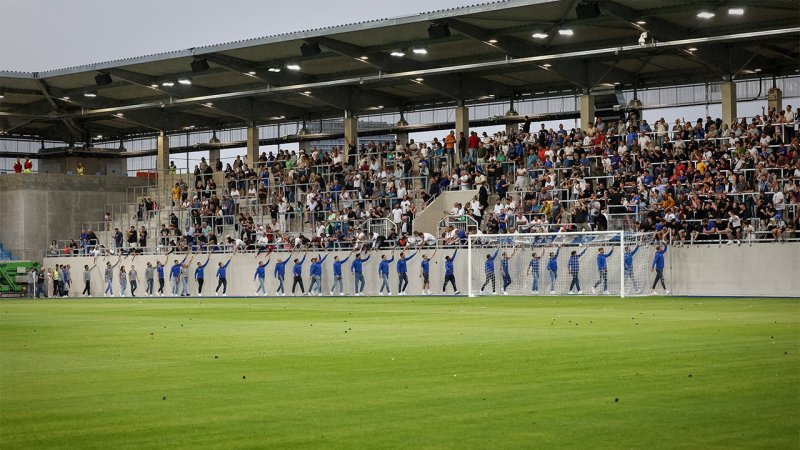 Die besten Bilder: Donauparkstadion ist offiziell eröffnet