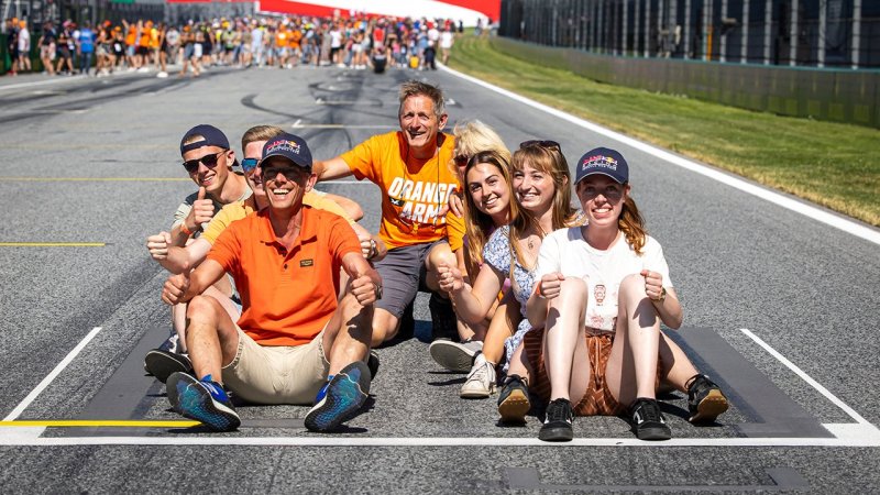 Fans feiern Formel-1-Party in Spielberg - Die besten Bilder