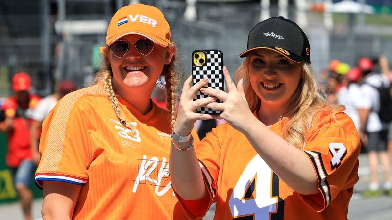 Fans feiern Formel-1-Party in Spielberg - Die besten Bilder