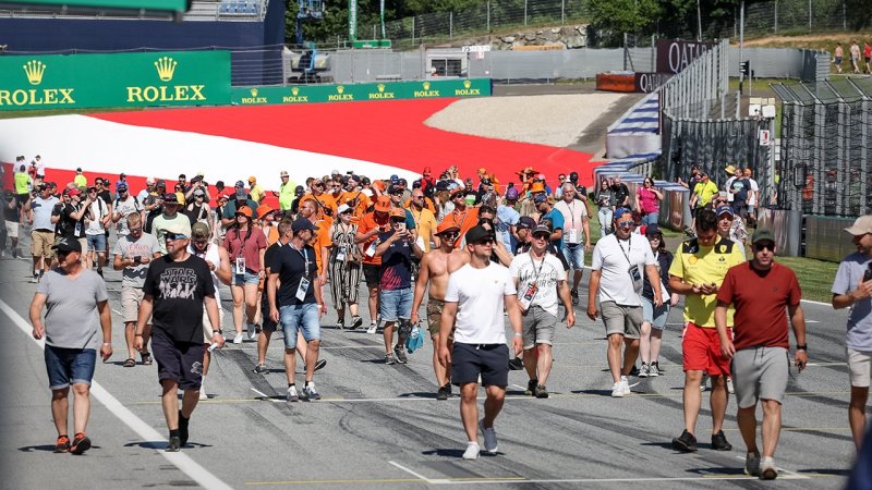 Fans feiern Formel-1-Party in Spielberg - Die besten Bilder