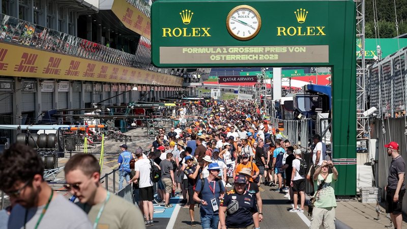 Fans feiern Formel-1-Party in Spielberg - Die besten Bilder