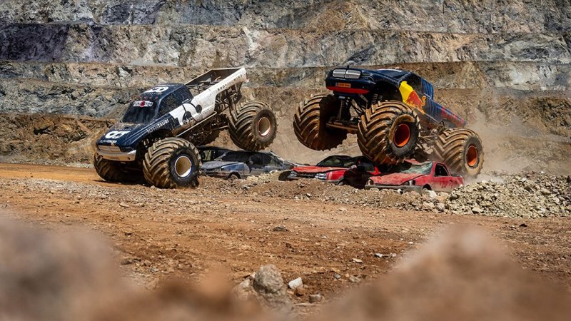 Verstappen vs. Tsunoda: Ein „Heizerl“ mit Mega Trucks