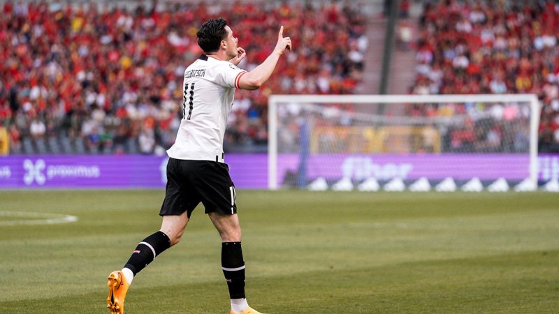 Die besten Bilder des ÖFB-Teams gegen Belgien