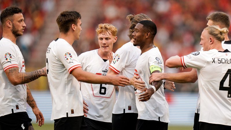 Die besten Bilder des ÖFB-Teams gegen Belgien