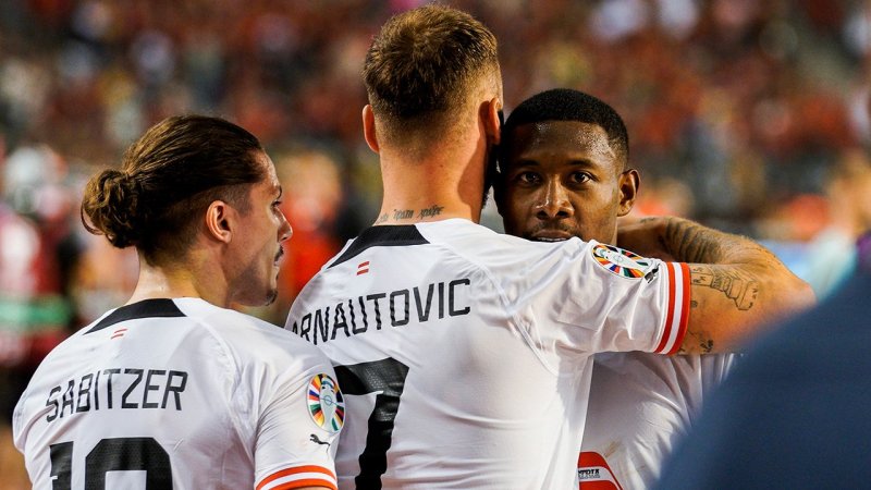 Die besten Bilder des ÖFB-Teams gegen Belgien