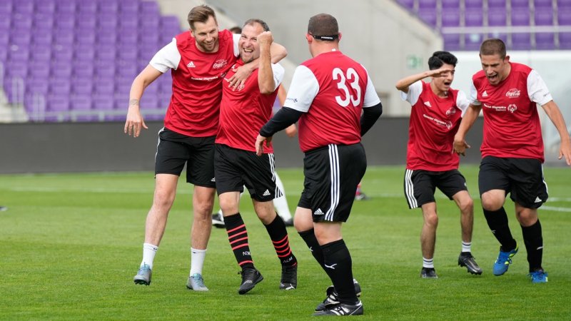 Pure Emotionen! Die Bilder zum 1. Wiener Inklusionsderby