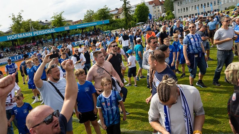 Meister! So feiert Blau-Weiß Linz den Bundesliga-Aufstieg
