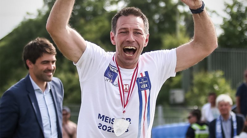 Meister! So feiert Blau-Weiß Linz den Bundesliga-Aufstieg