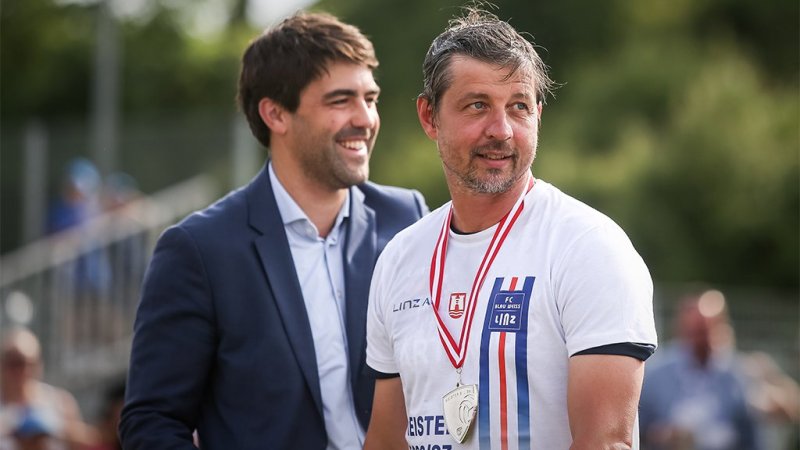 Meister! So feiert Blau-Weiß Linz den Bundesliga-Aufstieg