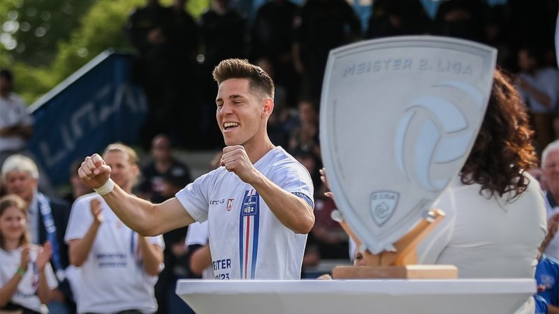 Meister! So feiert Blau-Weiß Linz den Bundesliga-Aufstieg