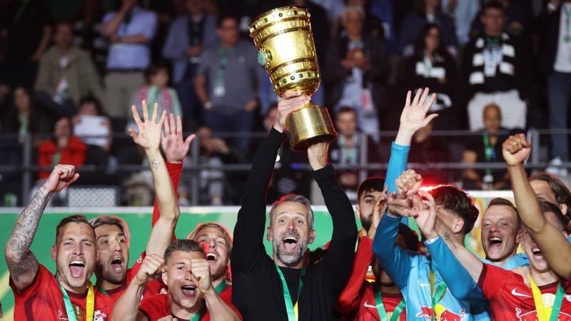 Bilder! So feiert Leipzig die Pokal-Titelverteidigung