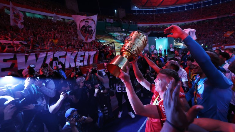 Bilder! So feiert Leipzig die Pokal-Titelverteidigung