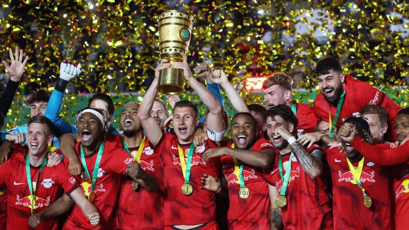 Bilder! So feiert Leipzig die Pokal-Titelverteidigung