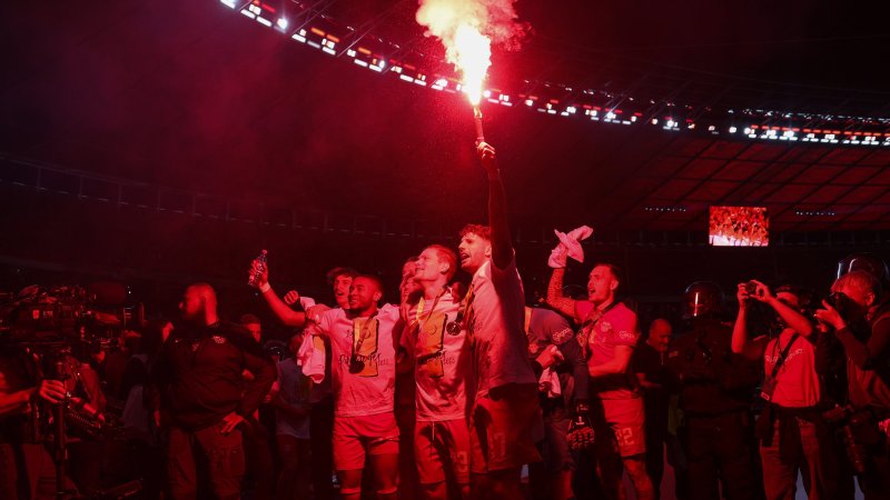 Bilder! So feiert Leipzig die Pokal-Titelverteidigung