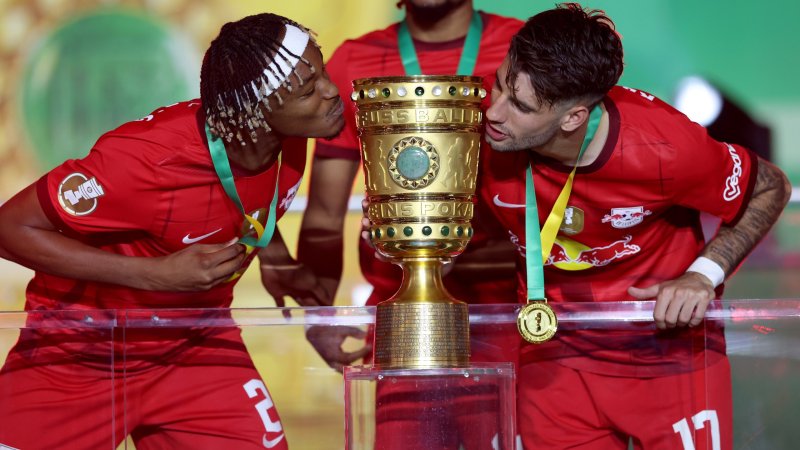 Bilder! So feiert Leipzig die Pokal-Titelverteidigung