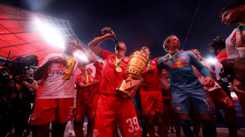 Bilder! So feiert Leipzig die Pokal-Titelverteidigung