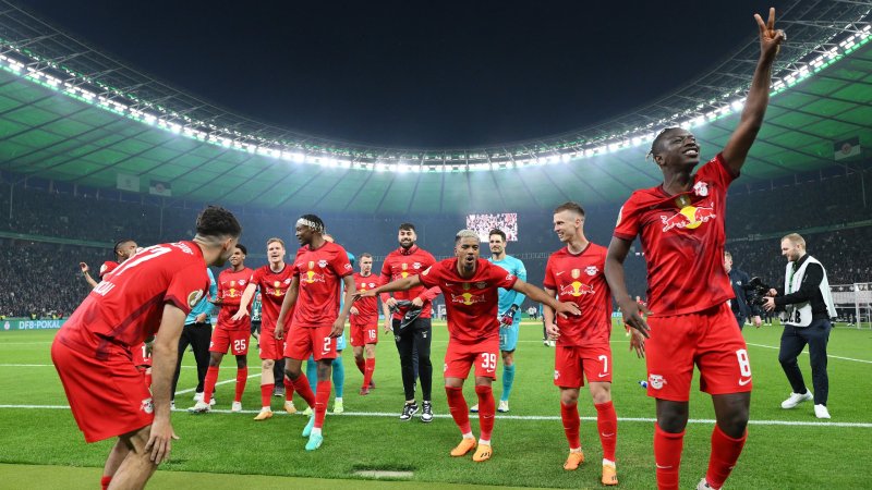 Bilder! So feiert Leipzig die Pokal-Titelverteidigung