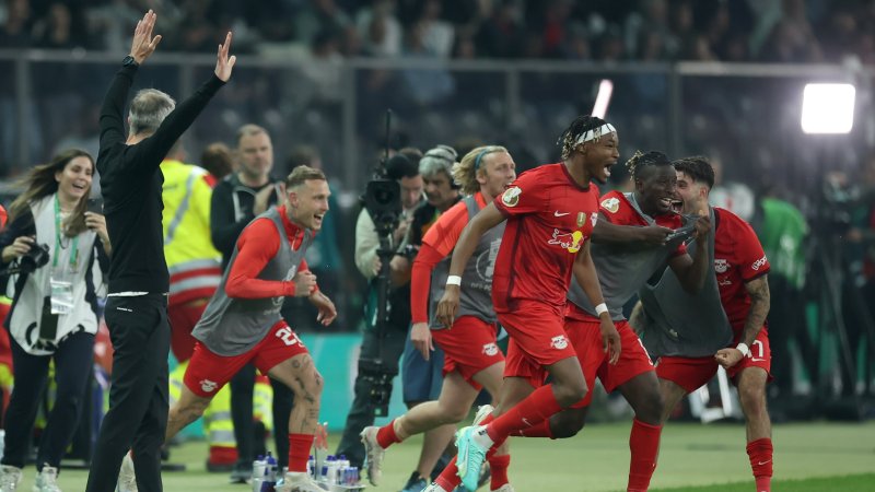 Bilder! So feiert Leipzig die Pokal-Titelverteidigung