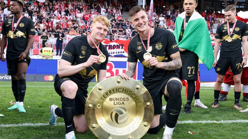 Bilder! So zelebriert Salzburg die Meisterteller-Übergabe