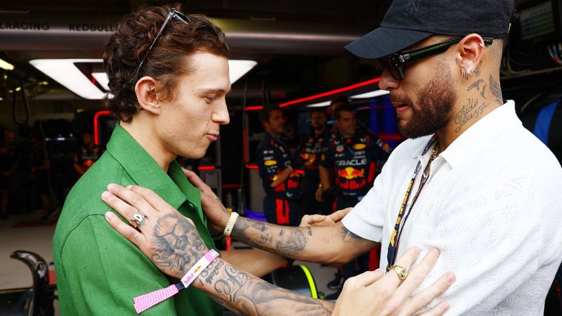 Neymar und Spiderman: Stars & Sternchen bei der F1 in Monaco