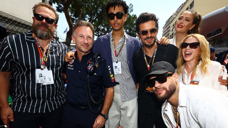 Neymar und Spiderman: Stars & Sternchen bei der F1 in Monaco