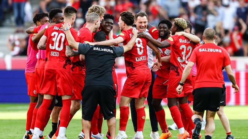 Die besten Bilder der Salzburger Meister-Party