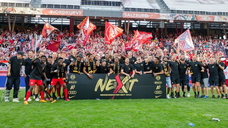 Die besten Bilder der Salzburger Meister-Party