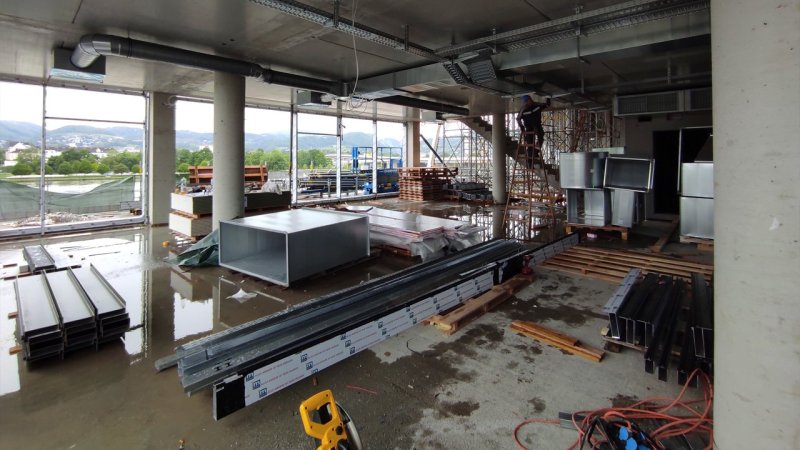 Das neue Donauparkstadion: Ein Blick hinter die Kulissen